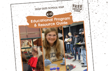 Image of the 2024-2025 K-12 Educational Program & Resource Guide