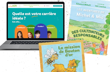 An image with AITC's French Resources displayed.